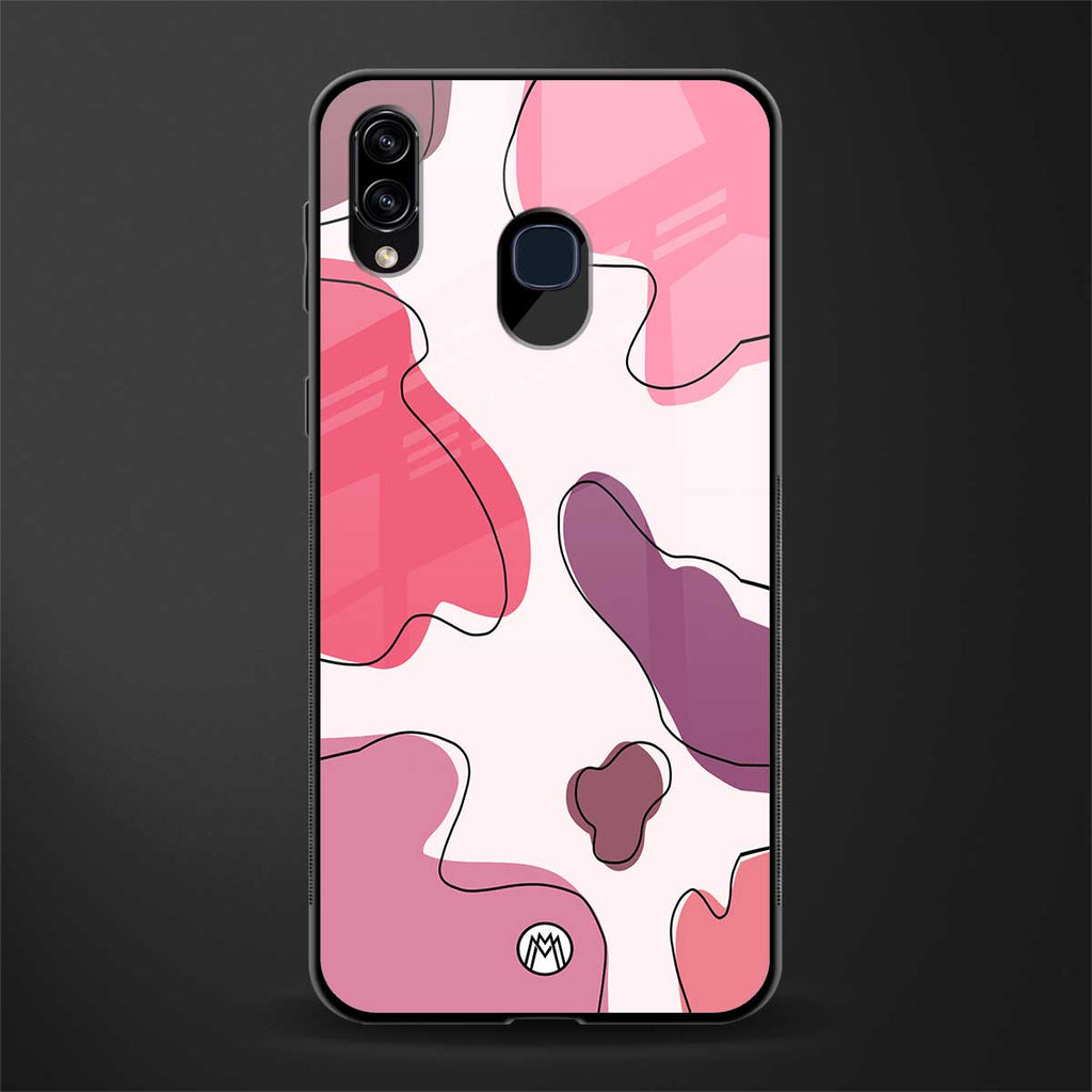 cotton candy taffy edition glass case for samsung galaxy m10s image