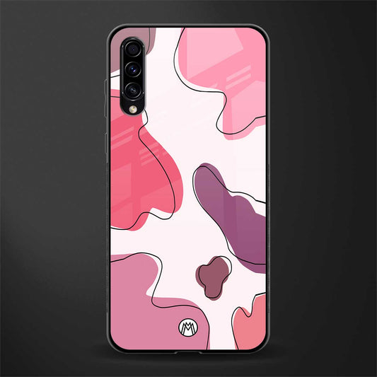 cotton candy taffy edition glass case for samsung galaxy a70 image