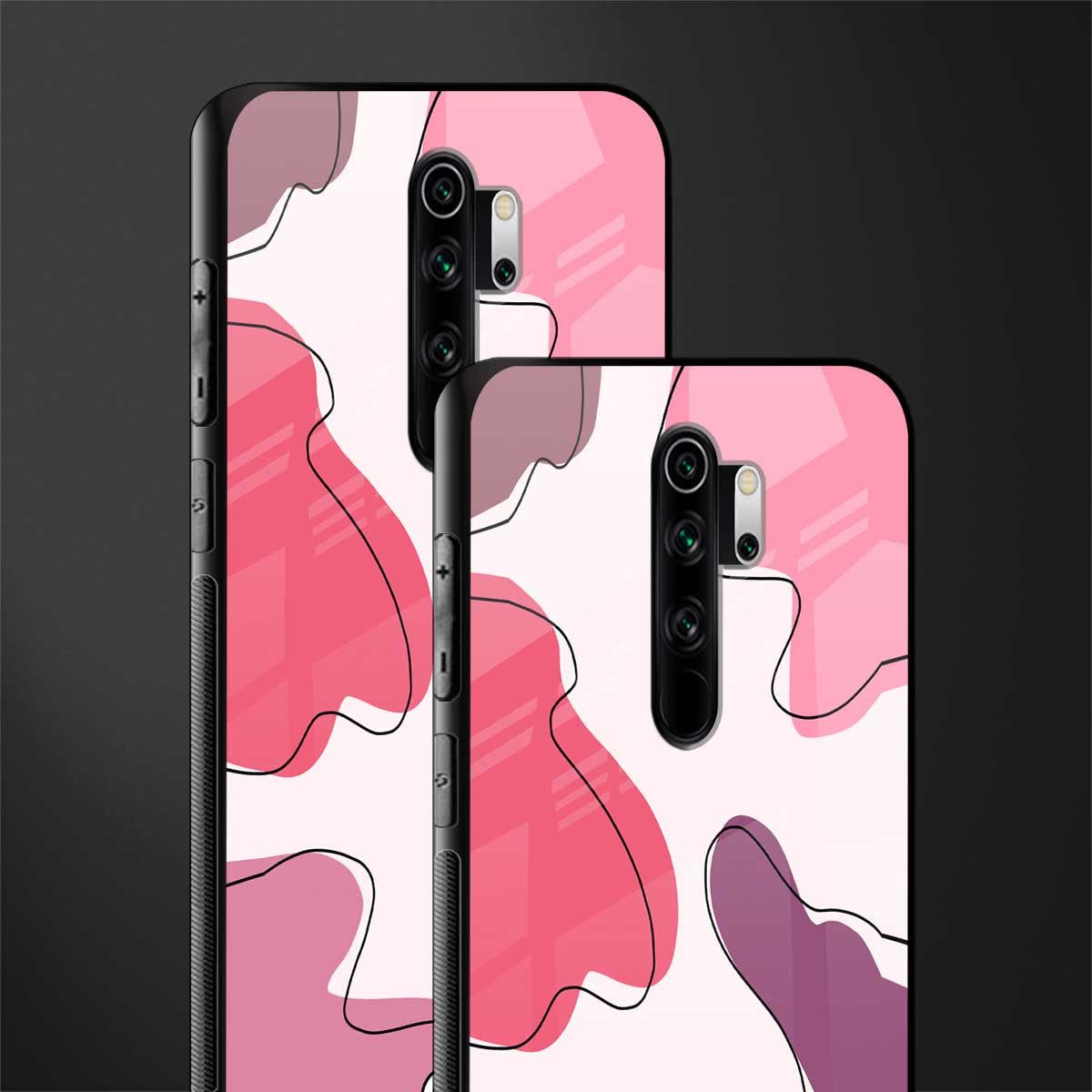 cotton candy taffy edition glass case for redmi note 8 pro image-2