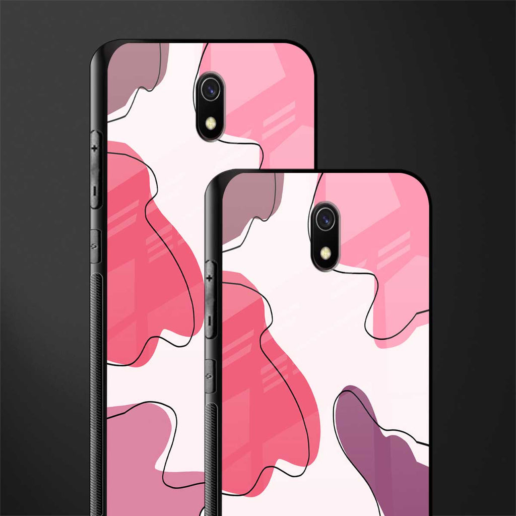 cotton candy taffy edition glass case for redmi 8a image-2