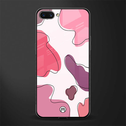 cotton candy taffy edition glass case for oppo a3s image