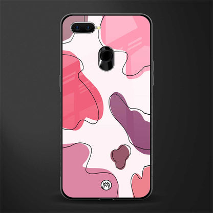 cotton candy taffy edition glass case for oppo a7 image