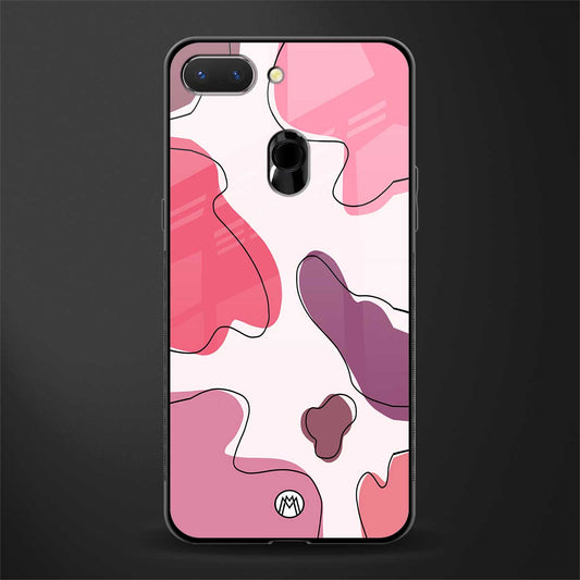 cotton candy taffy edition glass case for oppo a5 image
