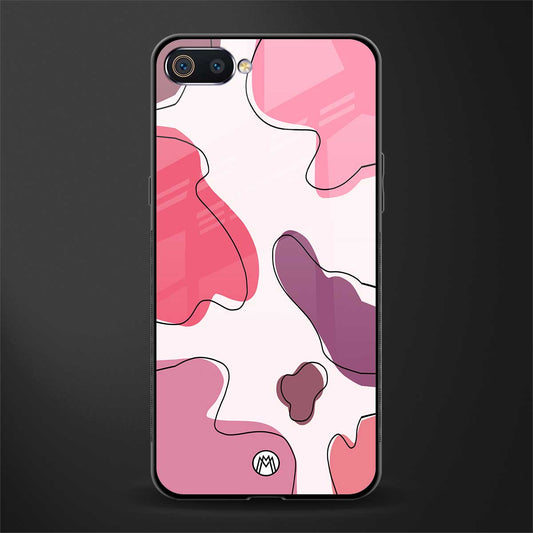 cotton candy taffy edition glass case for realme c2 image
