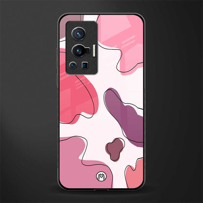 cotton candy taffy edition glass case for vivo x70 pro image