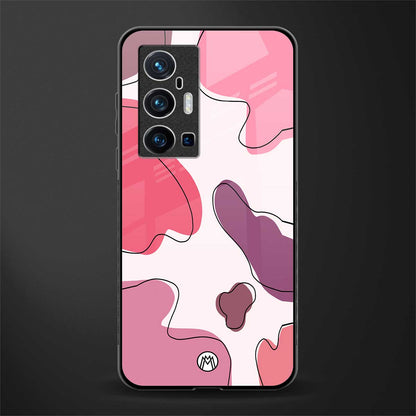 cotton candy taffy edition glass case for vivo x70 pro plus image