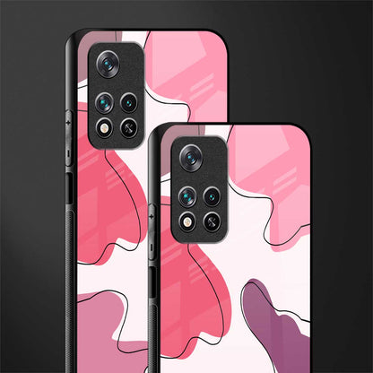 cotton candy taffy edition glass case for poco m4 pro 5g image-2