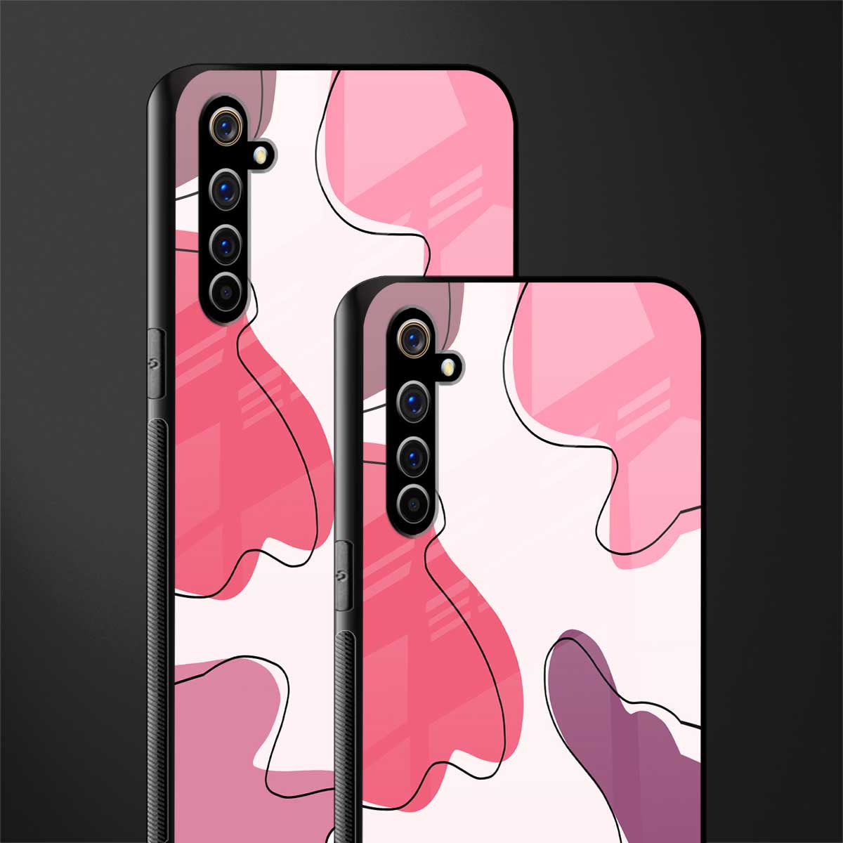 cotton candy taffy edition glass case for realme x50 pro image-2