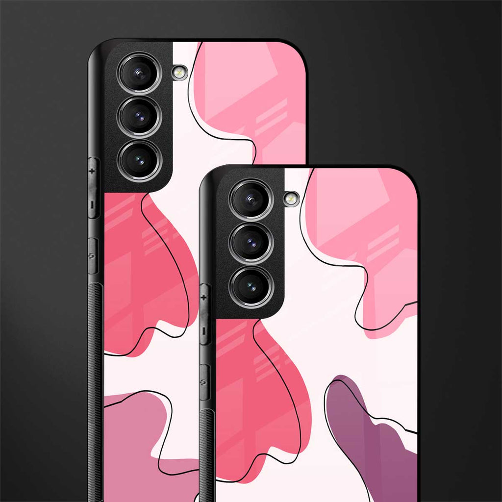 cotton candy taffy edition glass case for samsung galaxy s21 image-2
