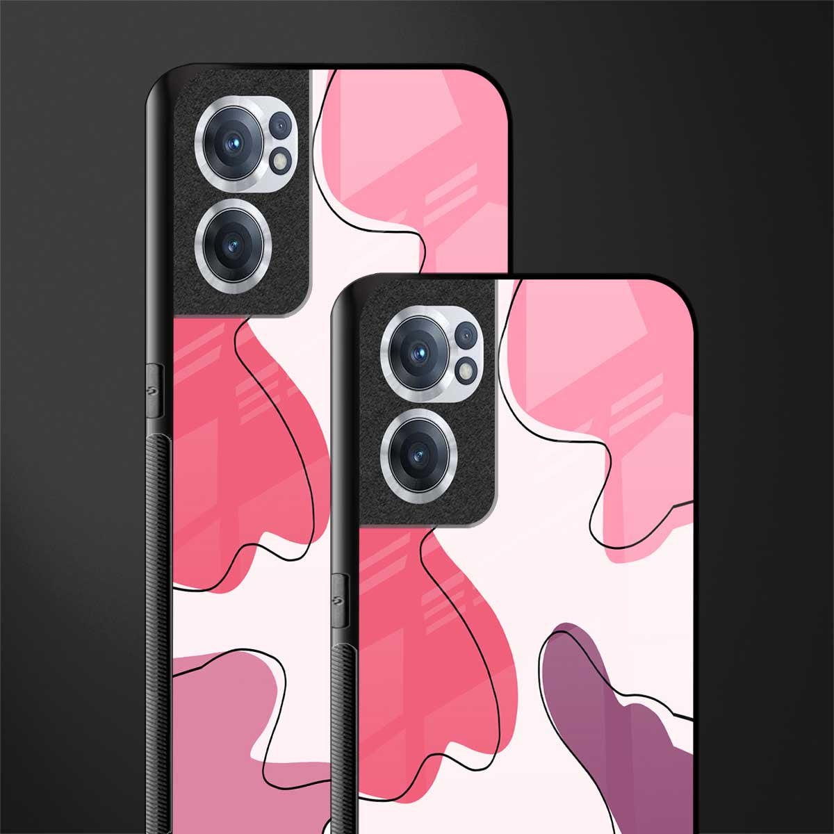 cotton candy taffy edition glass case for oneplus nord ce 2 5g image-2