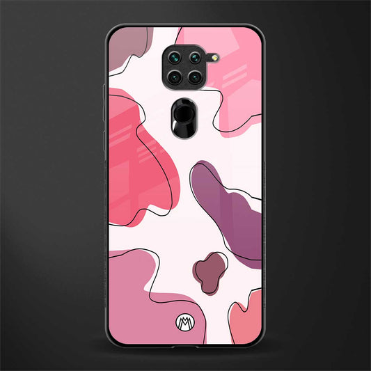 cotton candy taffy edition glass case for redmi note 9 image