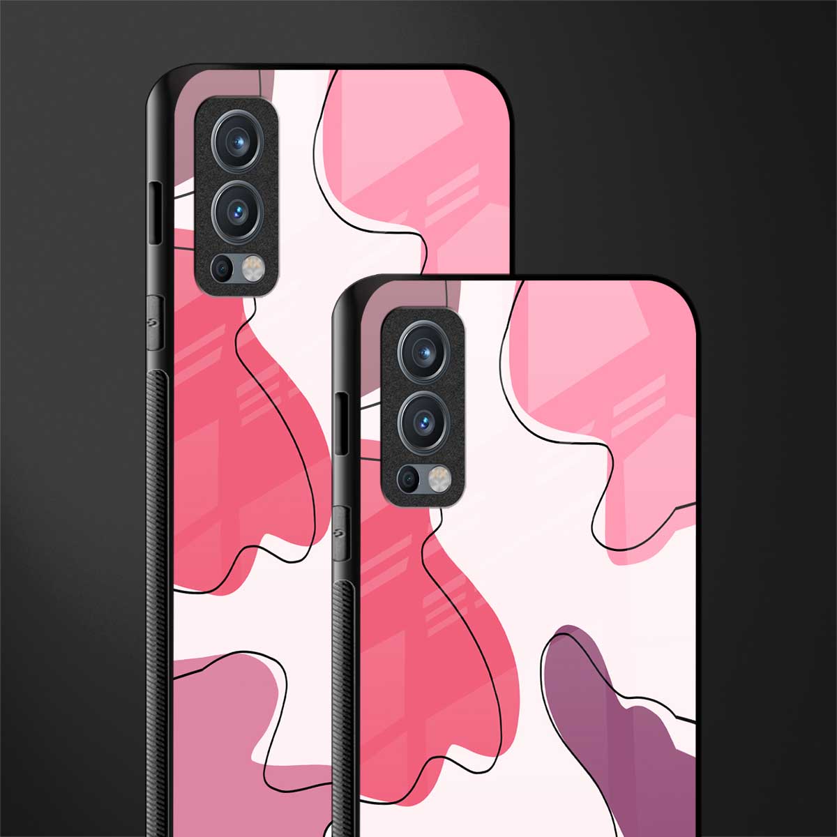 cotton candy taffy edition glass case for oneplus nord 2 5g image-2