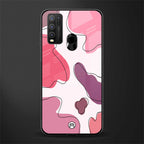 cotton candy taffy edition glass case for vivo y50 image