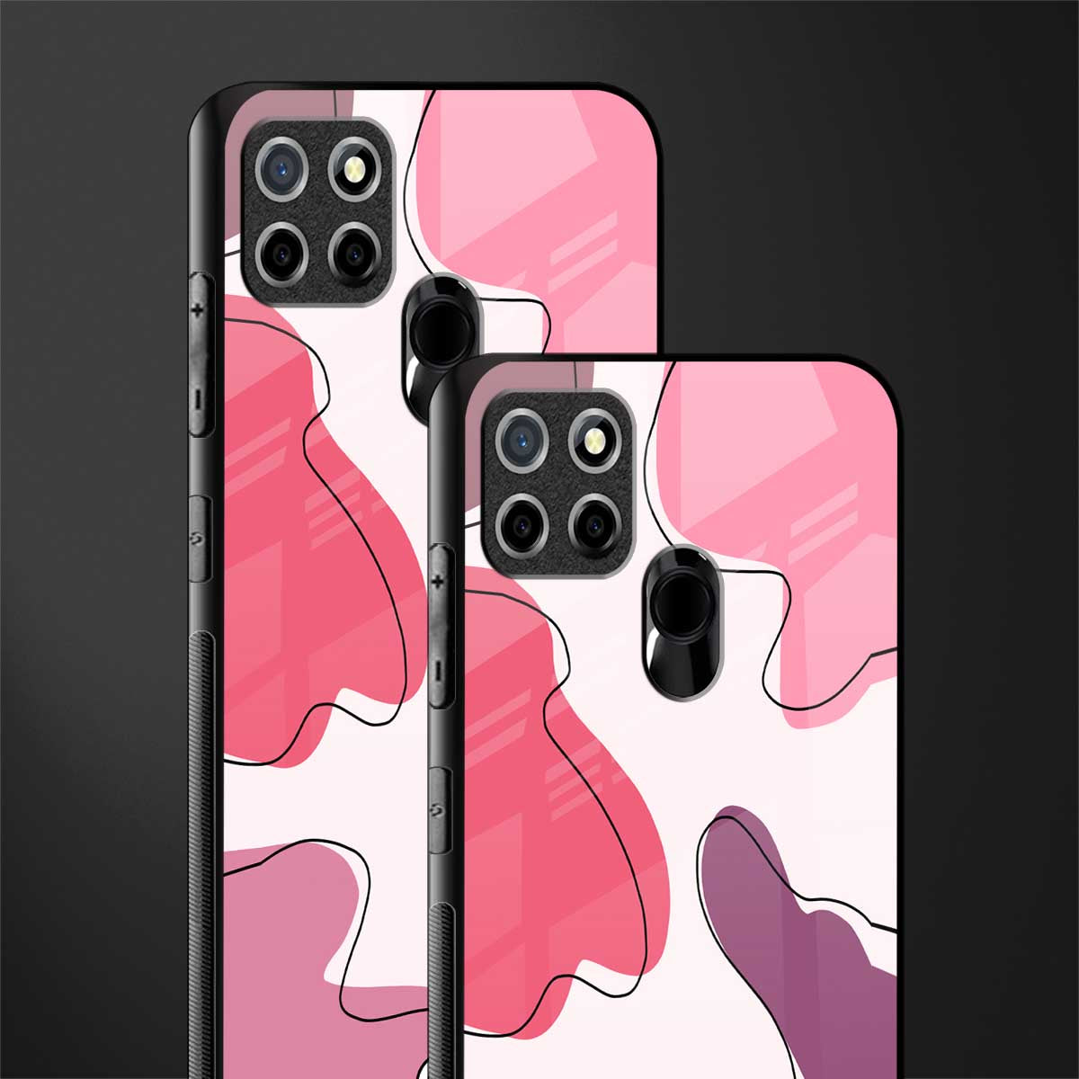 cotton candy taffy edition glass case for realme c25 realme c25s image-2