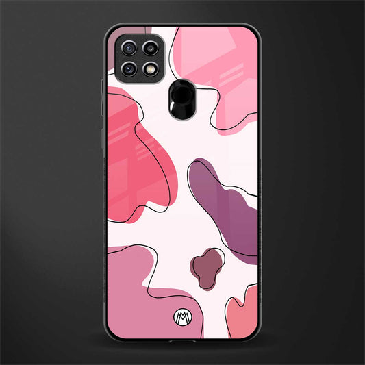 cotton candy taffy edition glass case for oppo a15s image