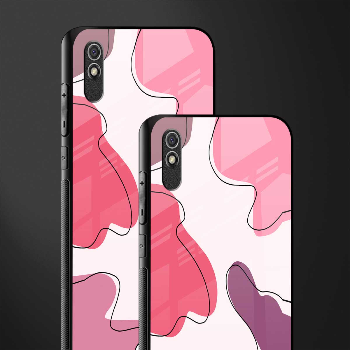 cotton candy taffy edition glass case for redmi 9i image-2