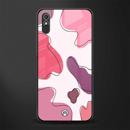 cotton candy taffy edition glass case for redmi 9a image
