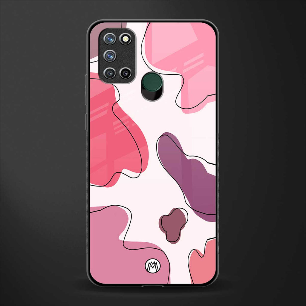 cotton candy taffy edition glass case for realme 7i image