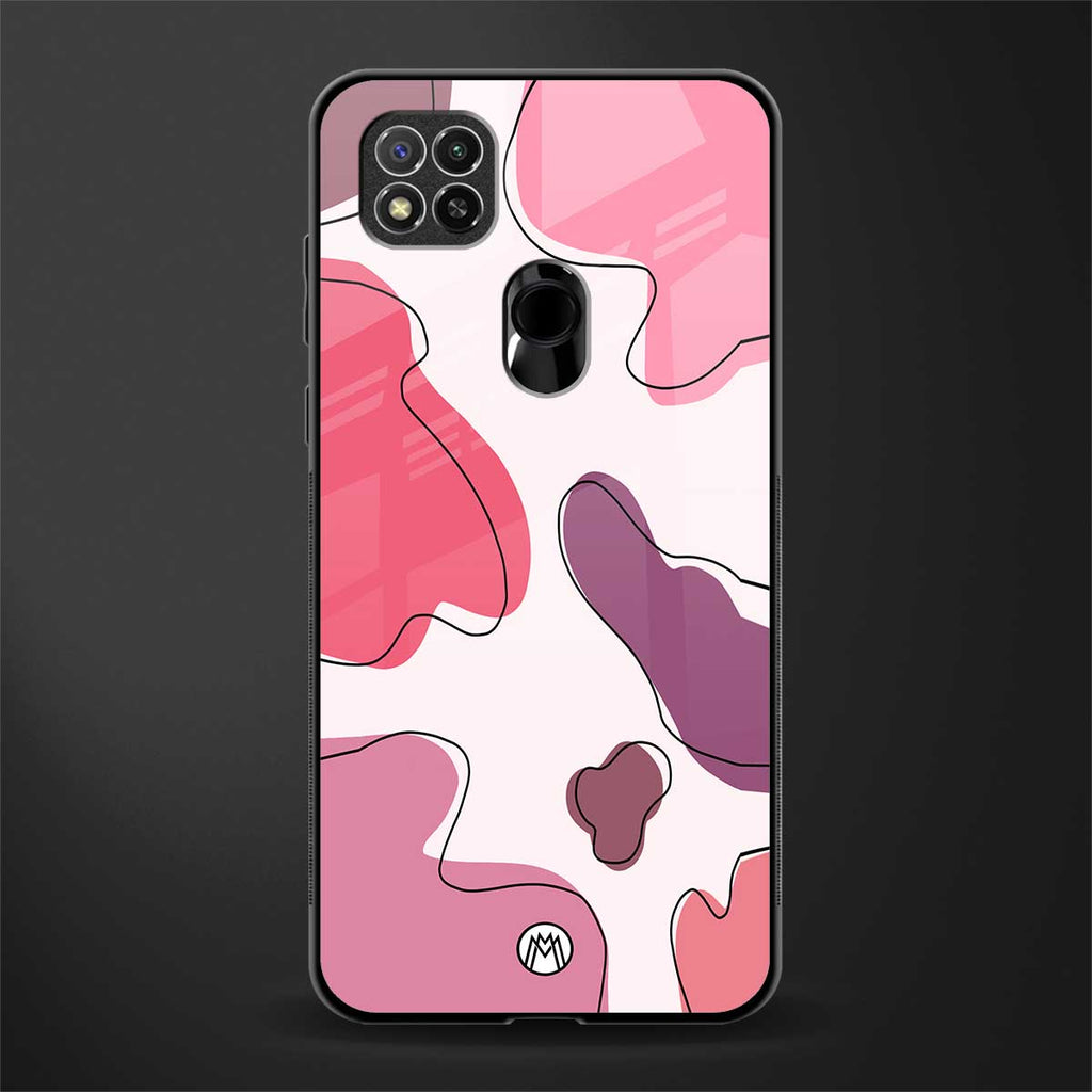 cotton candy taffy edition glass case for redmi 9c image