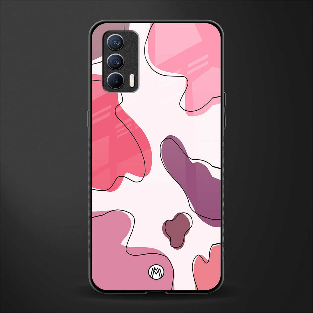 cotton candy taffy edition glass case for realme x7 image