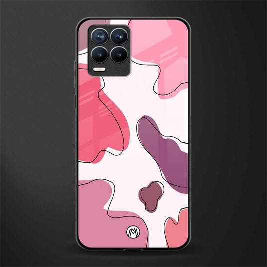 cotton candy taffy edition glass case for realme 8 4g image