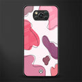 cotton candy taffy edition glass case for poco x3 image
