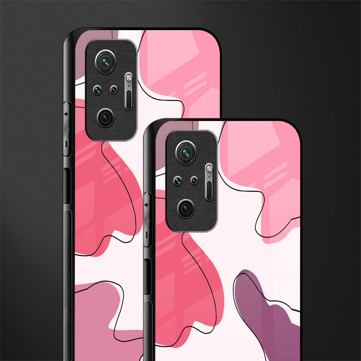 cotton candy taffy edition glass case for redmi note 10 pro image-2