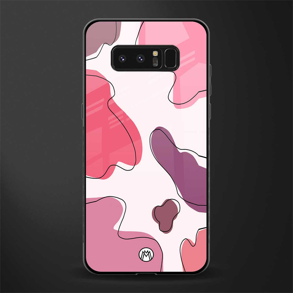 cotton candy taffy edition glass case for samsung galaxy note 8 image