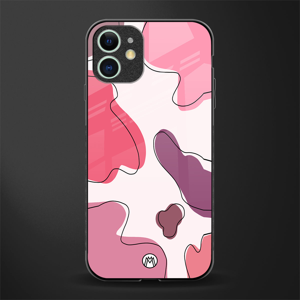 cotton candy taffy edition glass case for iphone 12 image