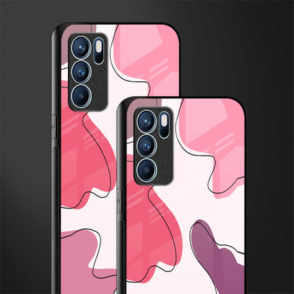 cotton candy taffy edition glass case for oppo reno6 5g image-2