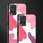 cotton candy taffy edition glass case for vivo y21s image-2