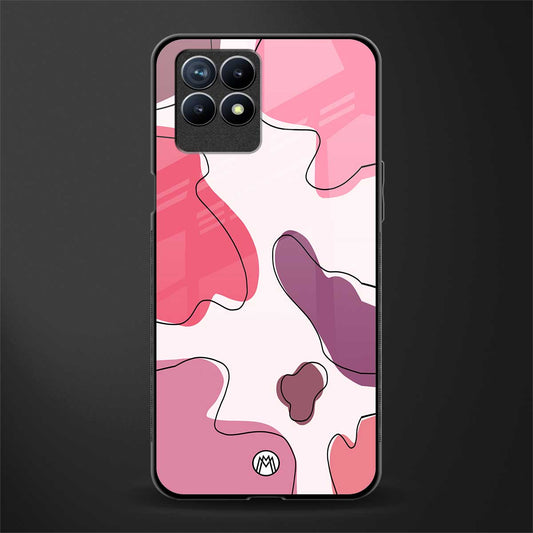 cotton candy taffy edition glass case for realme 8i image
