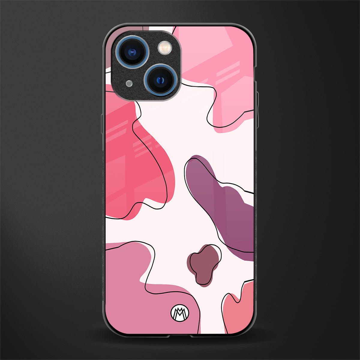 cotton candy taffy edition glass case for iphone 13 mini image
