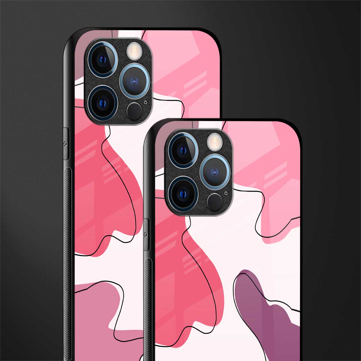 cotton candy taffy edition glass case for iphone 12 pro image-2