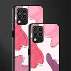 cotton candy taffy edition back phone cover | glass case for samsung galaxy m33 5g