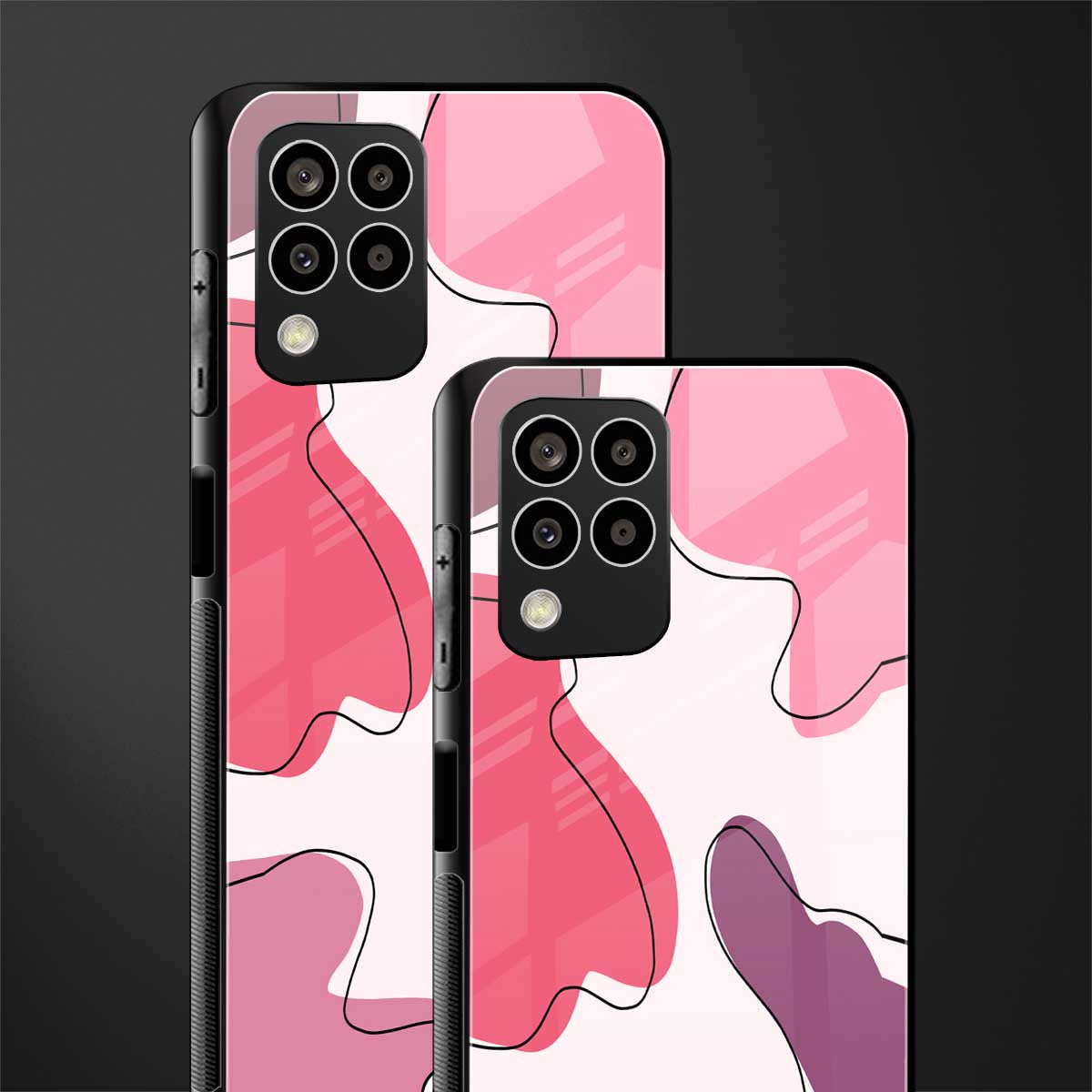 cotton candy taffy edition back phone cover | glass case for samsung galaxy m33 5g