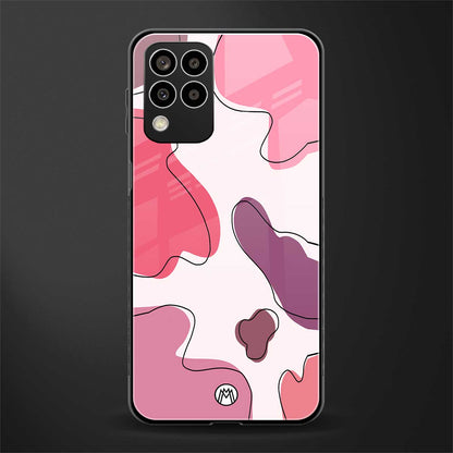 cotton candy taffy edition back phone cover | glass case for samsung galaxy m33 5g