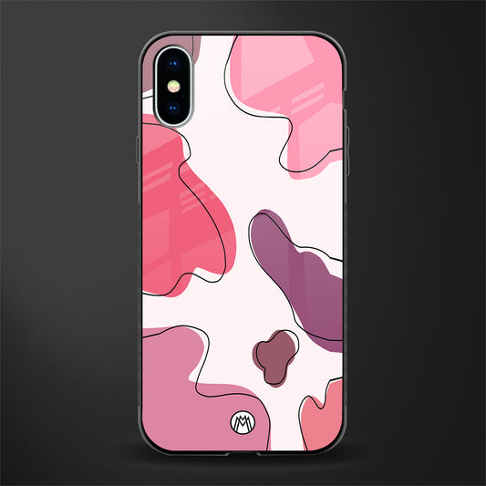 cotton candy taffy edition glass case for iphone x image