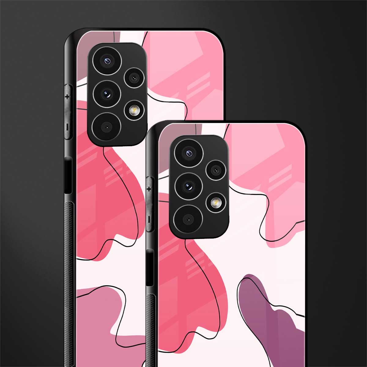 cotton candy taffy edition back phone cover | glass case for samsung galaxy a13 4g