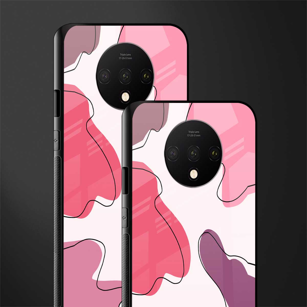 cotton candy taffy edition glass case for oneplus 7t image-2