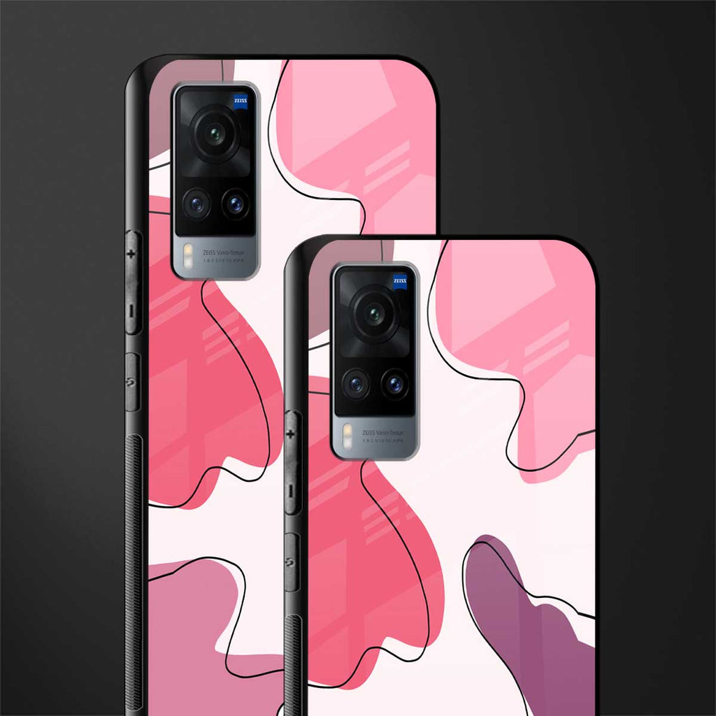 cotton candy taffy edition glass case for vivo x60 image-2
