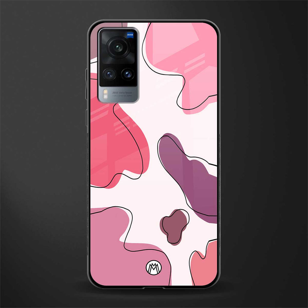 cotton candy taffy edition glass case for vivo x60 image