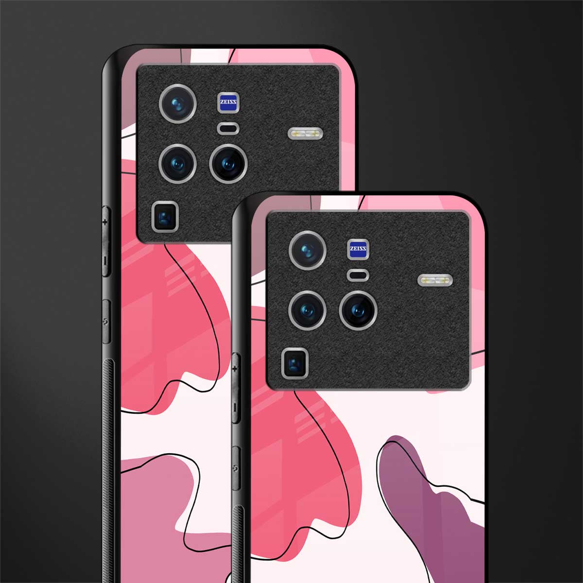 cotton candy taffy edition glass case for vivo x80 pro 5g image-2