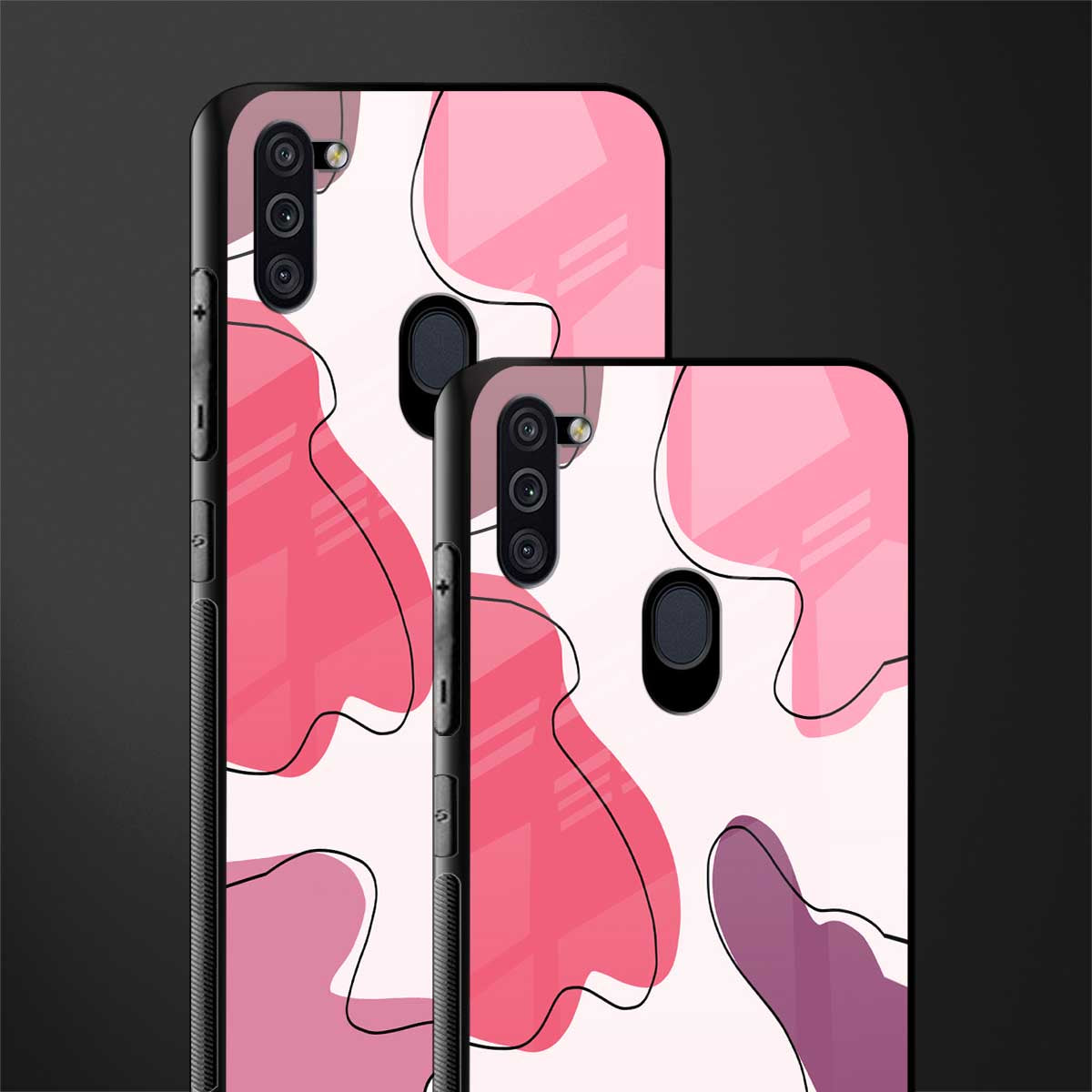 cotton candy taffy edition glass case for samsung galaxy m11 image-2