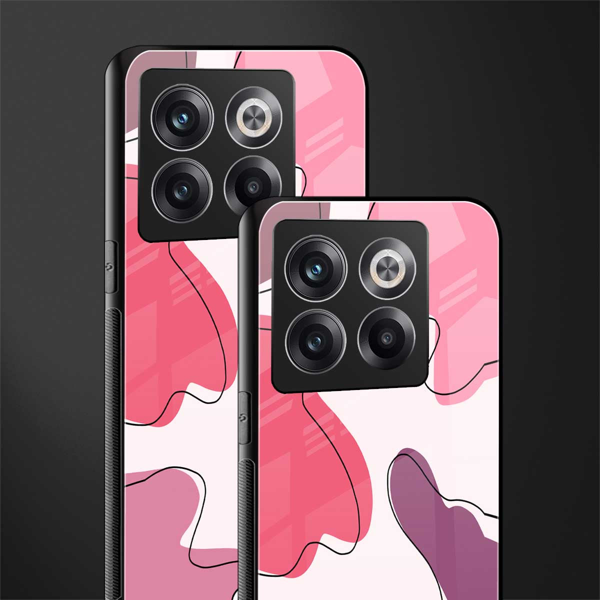 cotton candy taffy edition back phone cover | glass case for oneplus 10t