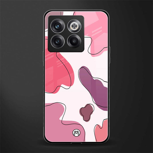 cotton candy taffy edition back phone cover | glass case for oneplus 10t