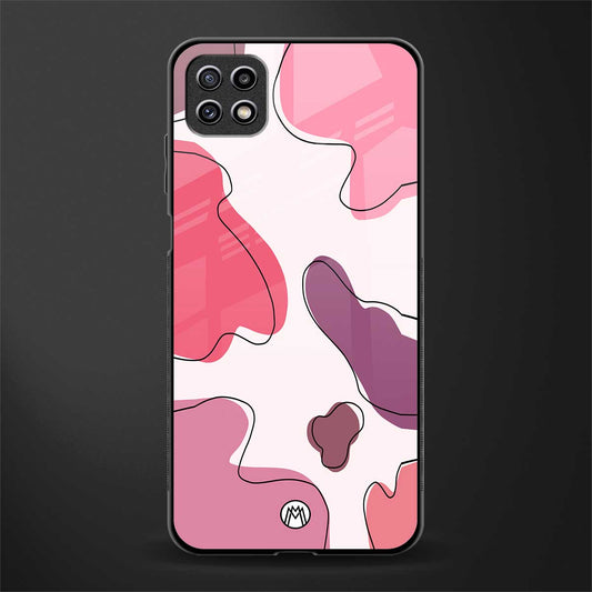 cotton candy taffy edition back phone cover | glass case for samsung galaxy f42