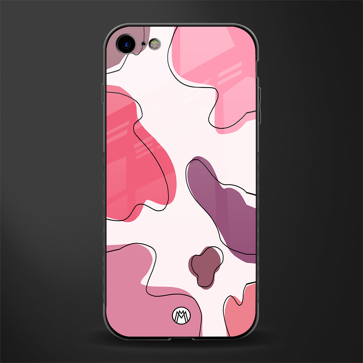 cotton candy taffy edition glass case for iphone 7 image