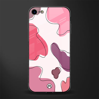 cotton candy taffy edition glass case for iphone se 2020 image