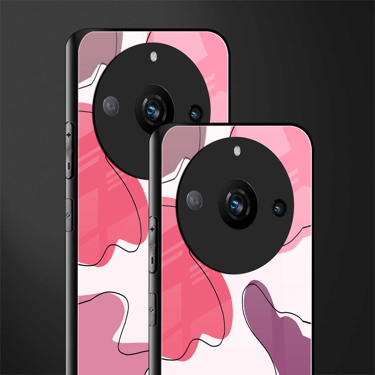 cotton candy taffy edition back phone cover | glass case for realme 11 pro 5g